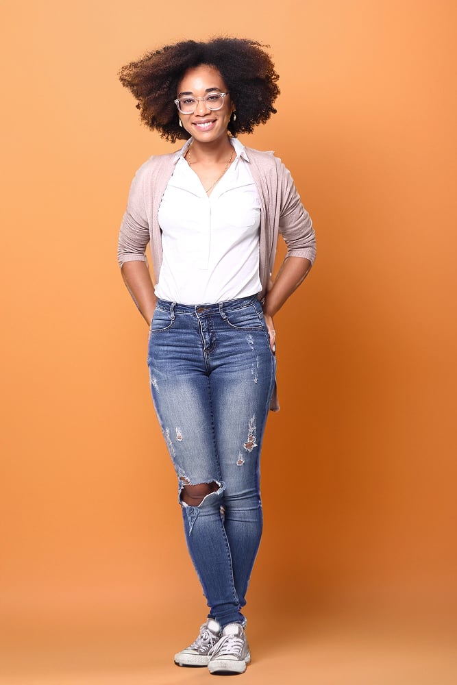 Orange fashion look 2